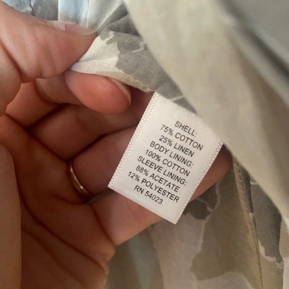 Banana Republic Heritage Collection Cotton Linen Blend Blazer - Picture 6 of 7